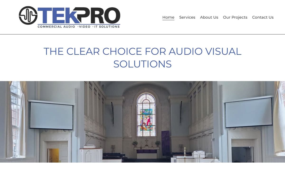 Tek-Pro website